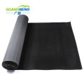 Black Color Striped Truck Mats, Anti-Slip Garage Rubber Sheets